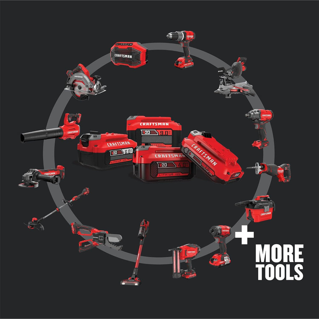 CRAFTSMAN V20 Cordless Angle Grinder, 4-1/2 inch, Bare Tool Only (CMCG451B)