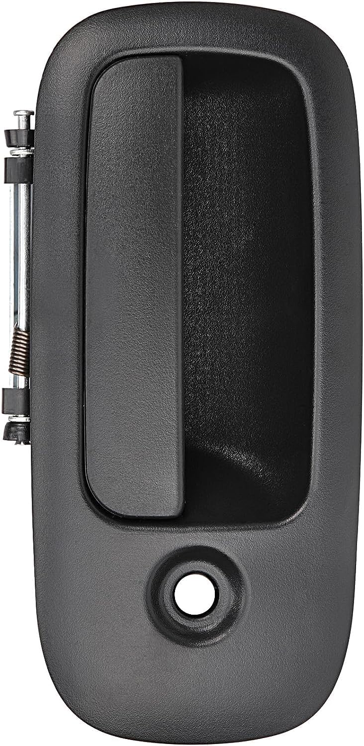 Pair Exterior Door Handles for 1996-2009 Chevy Express GMC Savana 1500 2500 3500 Van, Front Left Driver & Right Passenger Side Replace# 79320 79321 10359093,Textured Black