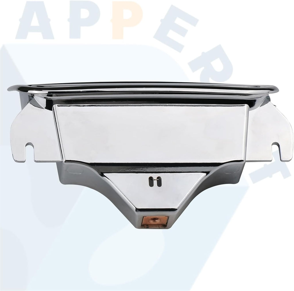 APPERFiT Center Console Latch Handle (Chrome) 22861304 for Middle Console Armrest Lid Compatible with 2014-2020 Chevy Silverado & GMC Sierra 1500 2500 3500 Tahoe Suburban Yukon
