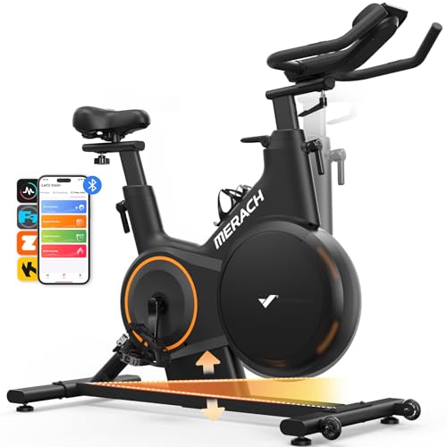 MERACH Heimtrainer: Leises Magnetrad mit App-Steuerung✨