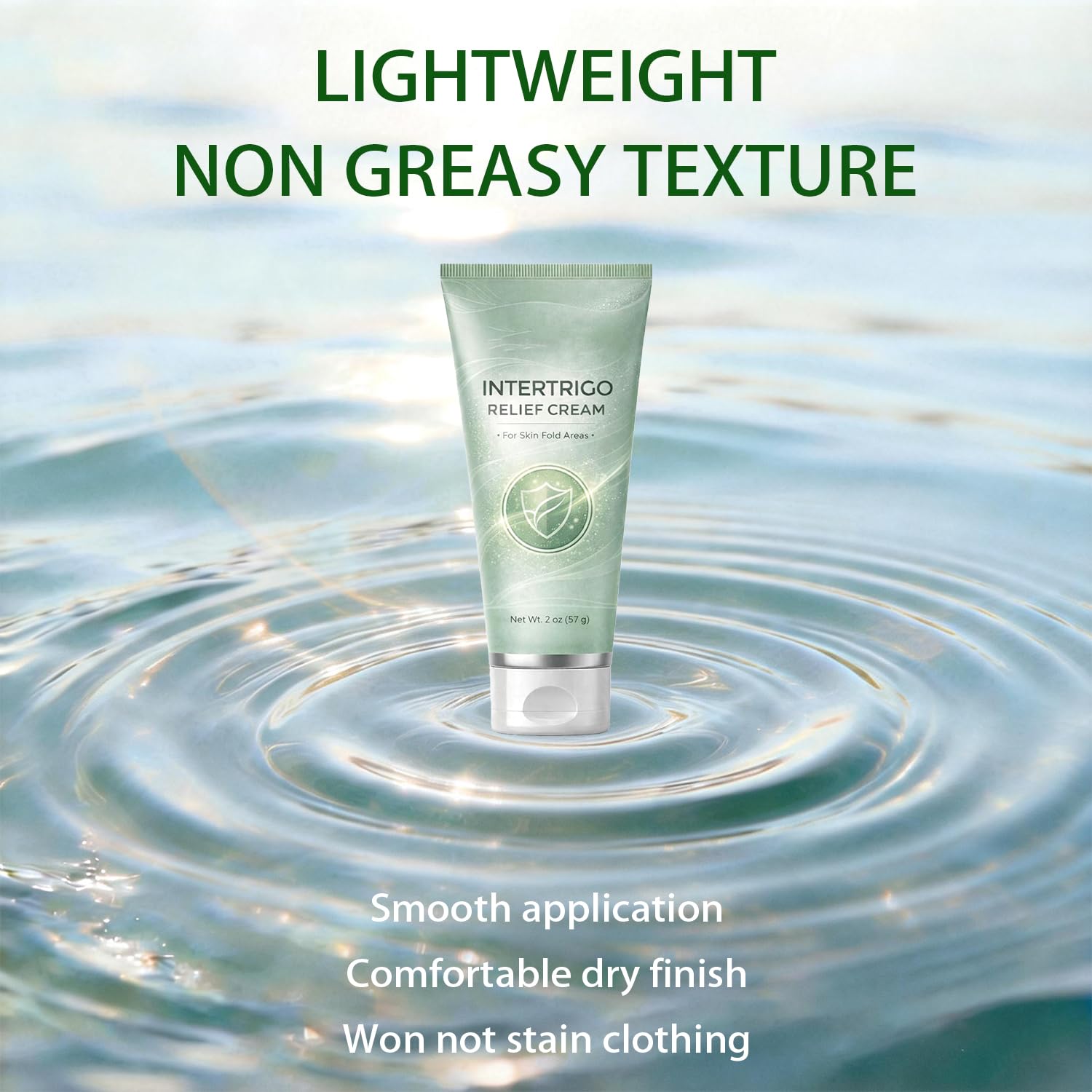 THUIOP Healora Intertrigo Cream, Skin Fold Car, for Moisture & Friction Protection, Helps Soothe Irritated Skin,Fast-Drying Non-Greasy Formula, Reduce Moisture & Friction (3PCS)
