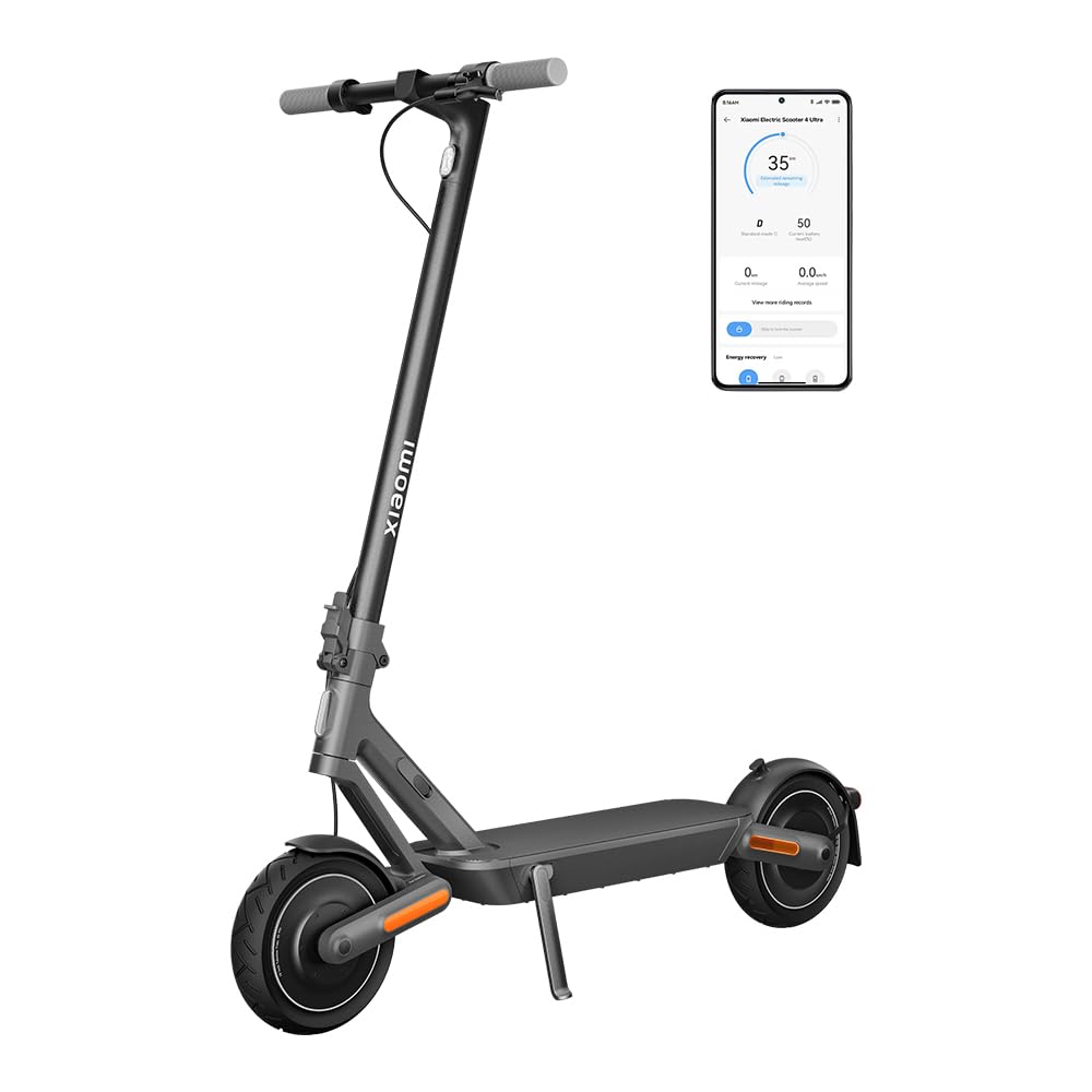 Xiaomi Electric Scooter 5 E-Scooter mit ABE, bis zu 60 km Reichweite, 350 W Motor, 10 Zoll Luftreifen, Vorderradfederung, LED-Display, Blinker, Anthrazit**