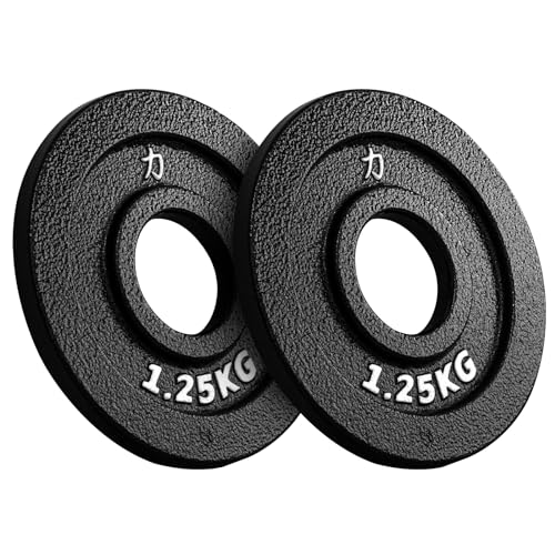 Strength Shop Gusseisen Hantelscheiben: Robuste 50mm Gewichtsscheiben für Langhantel ✨