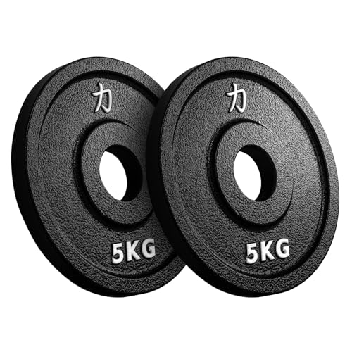 Strength Shop Gusseisen Hantelscheiben: Robuste 50mm Gewichtsscheiben für Langhantel ✨