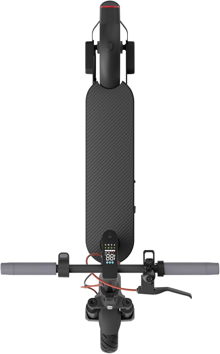 Xiaomi Electric Scooter 5 E-Scooter mit ABE, bis zu 60 km Reichweite, 350 W Motor, 10 Zoll Luftreifen, Vorderradfederung, LED-Display, Blinker, Anthrazit**