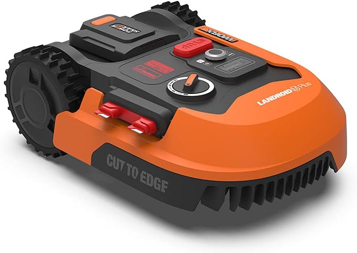 WORX WR167E Mähroboter 700 m² mit Kabel, App & AIA-Navigation