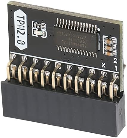 TPM2.0 Encryption Security Module, GA 20-1 Pin 2 * 10P TPM Remote Card Encryption Security Board, Compatible with 2.0 System, for for