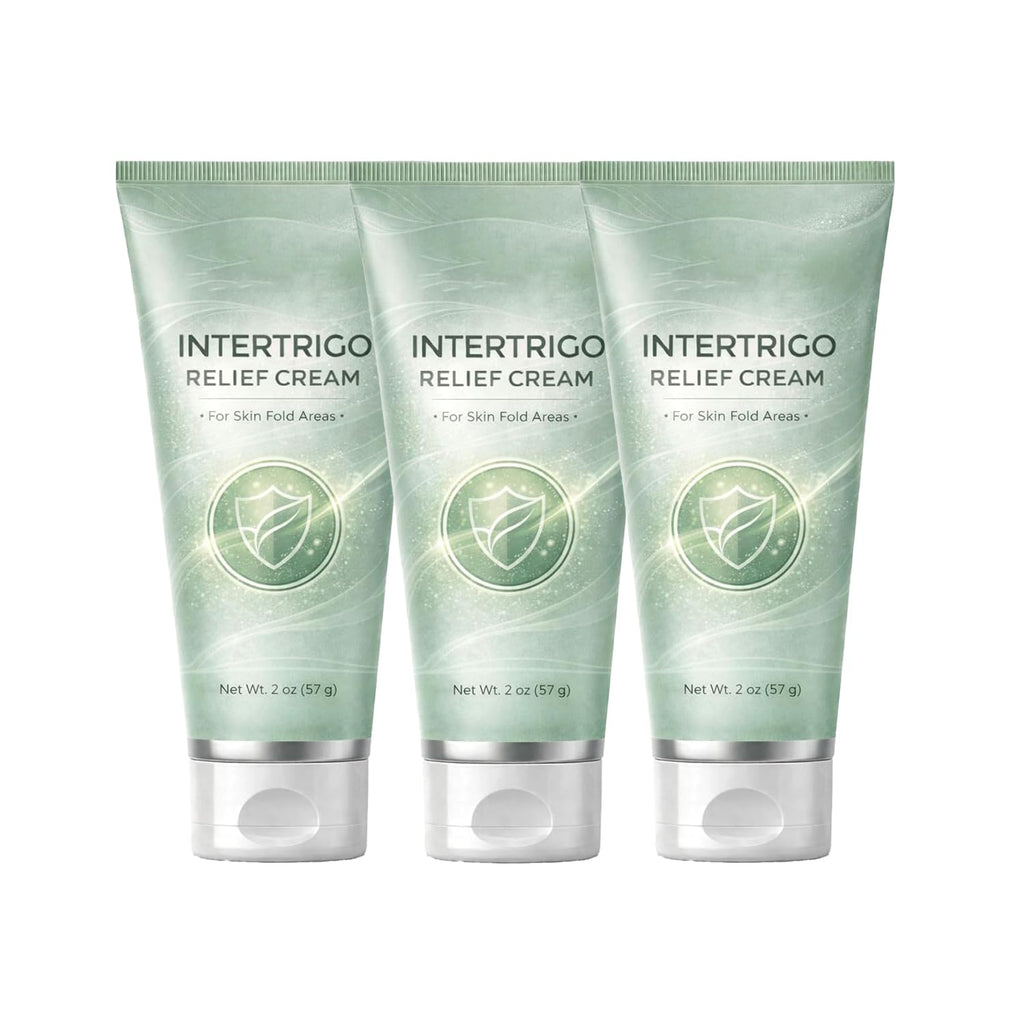 THUIOP Healora Intertrigo Cream, Skin Fold Car, for Moisture & Friction Protection, Helps Soothe Irritated Skin,Fast-Drying Non-Greasy Formula, Reduce Moisture & Friction (3PCS)