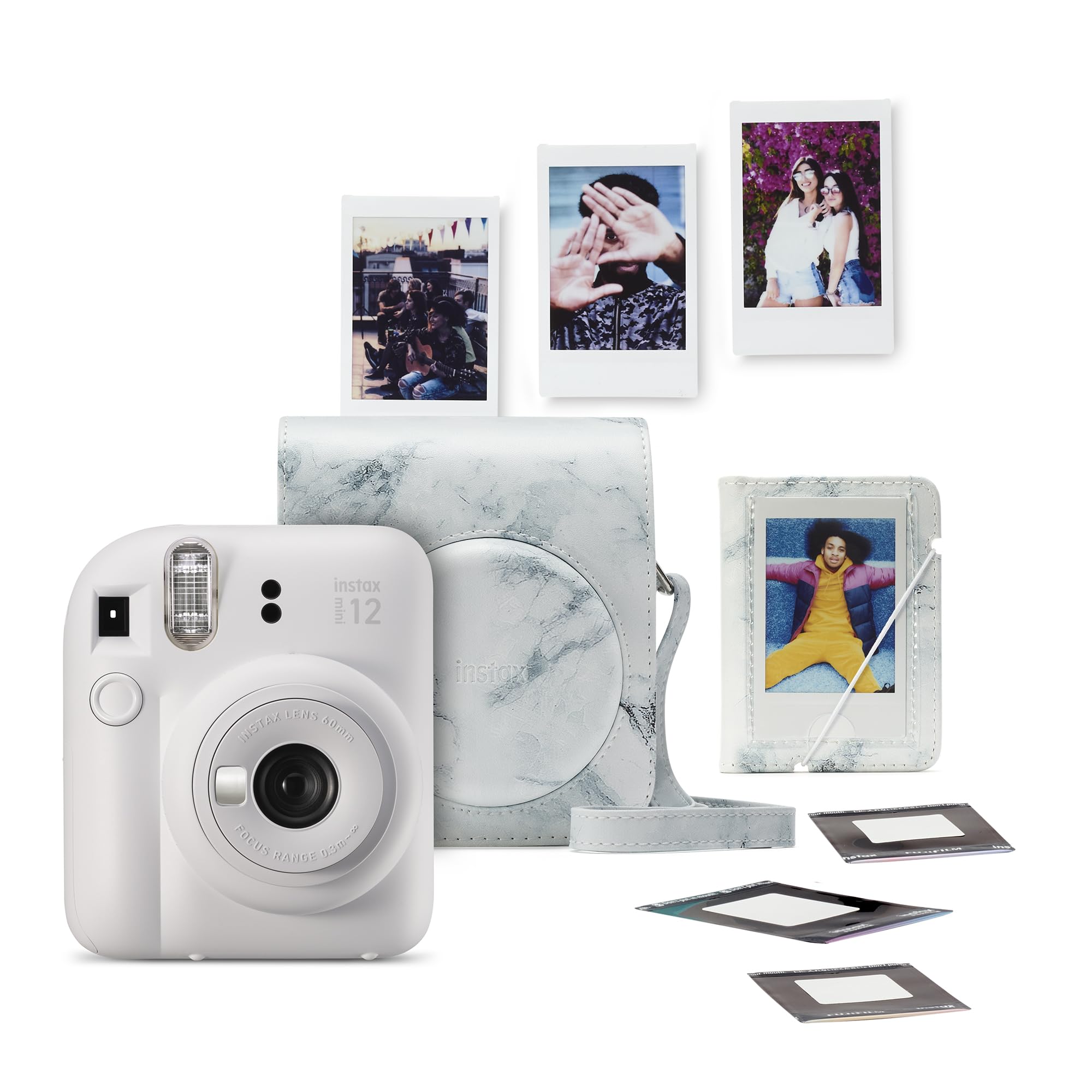 Instax Mini 12 Sofortbildkamera – Automatische Belichtung, Selfie-Spiegel, Nahaufnahme, Mint Grün