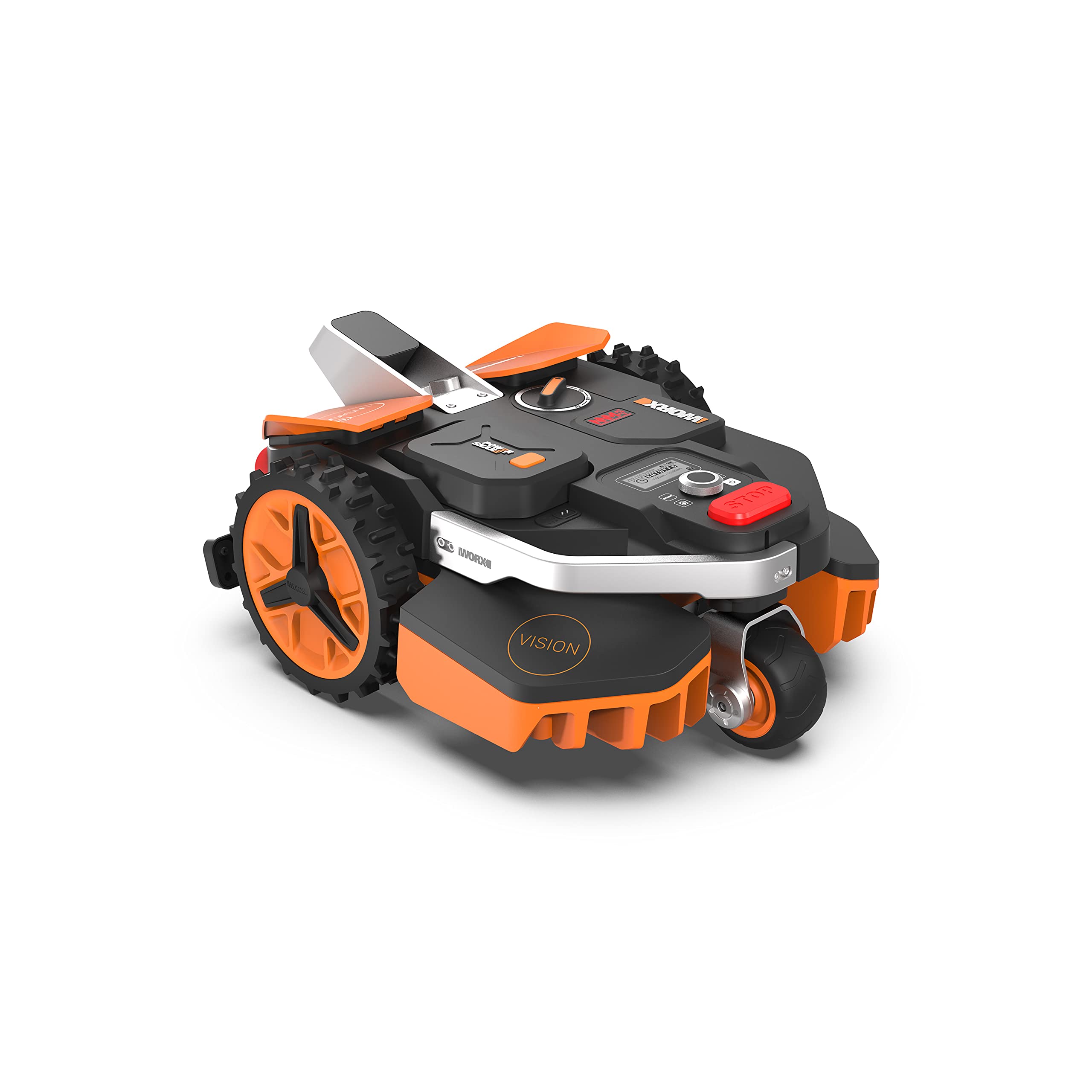 WORX Vision S250 Mähroboter 250 m² ohne Kabel, KI & Igelschutz