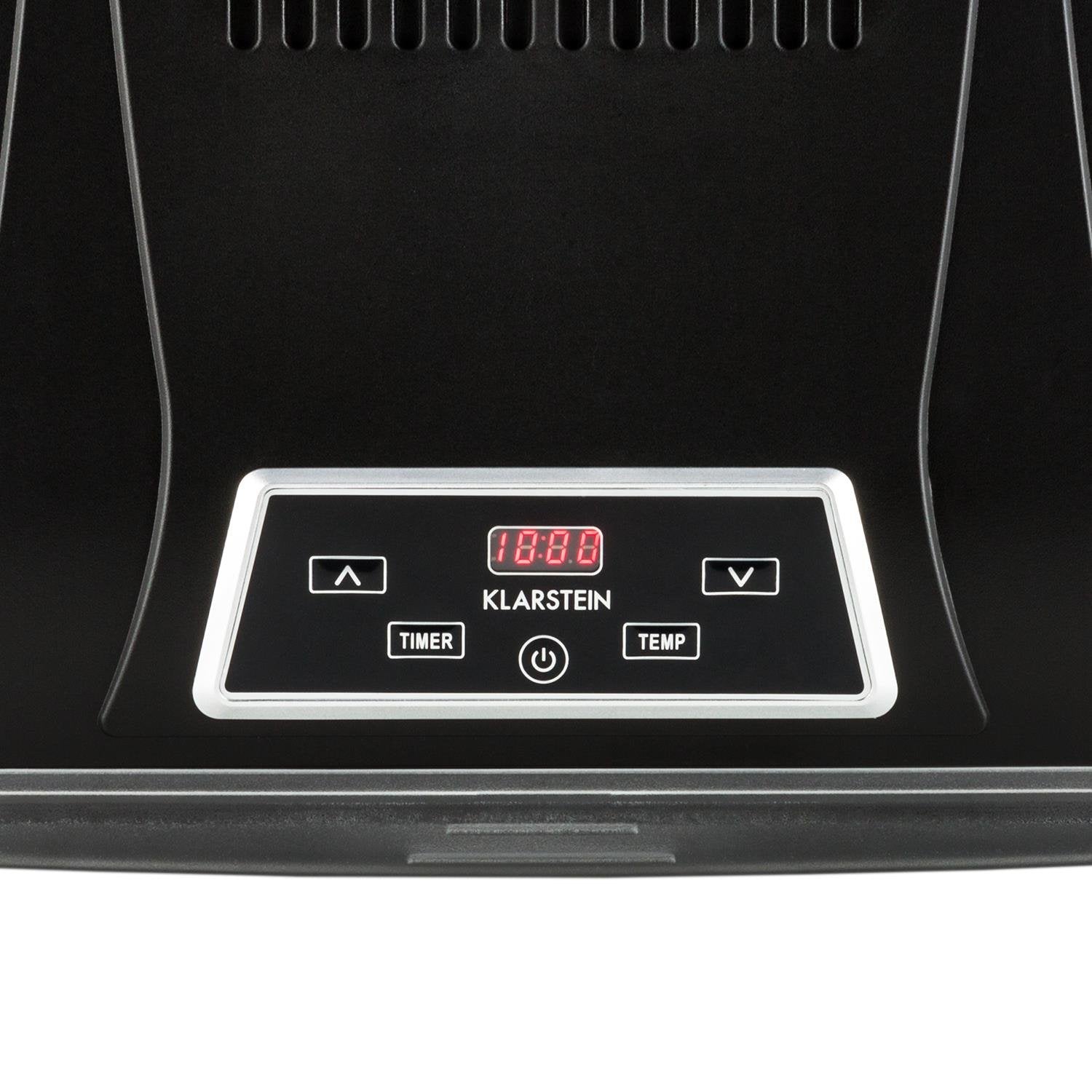 Klarstein Dörrautomat, Dörrgerät, Food Dehydrator, Dörrautomat aus Metall, Dehydrator Food Dryer, 9 Ablagen, 700 Watt, Touch-Display, Timer, Edelstahlheizelement, HotAir Circulation System, Schwarzo