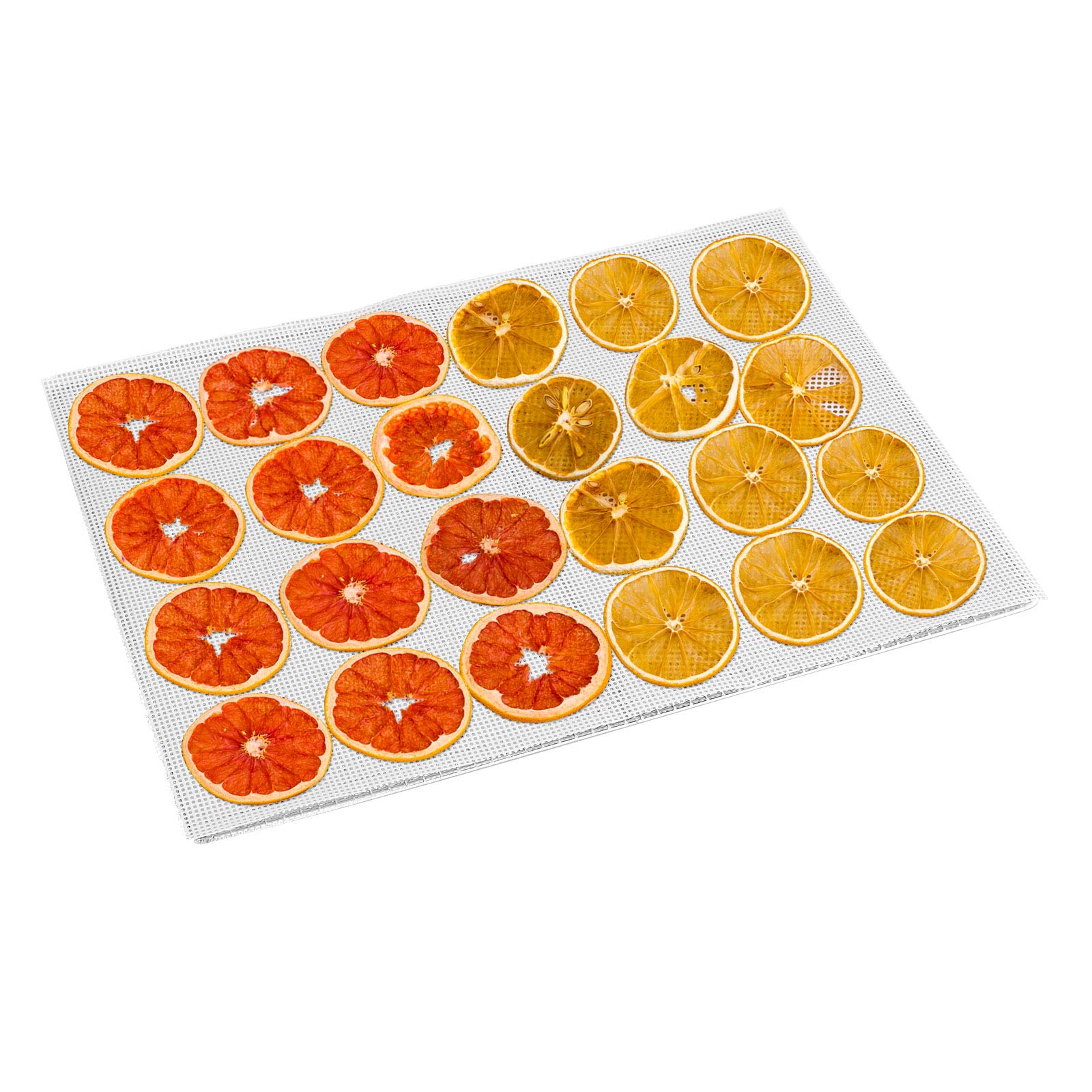 Kwasyo Dörrautomat Edelstahl, 8 Etagen mit 6er Dörrfolie, Rezeptbuch, BPA-frei, 30–90 ℃ Temperatureinstellung, max. 24 Stunden, Dörrautomat für Gemüse, Fleisch, Obsto