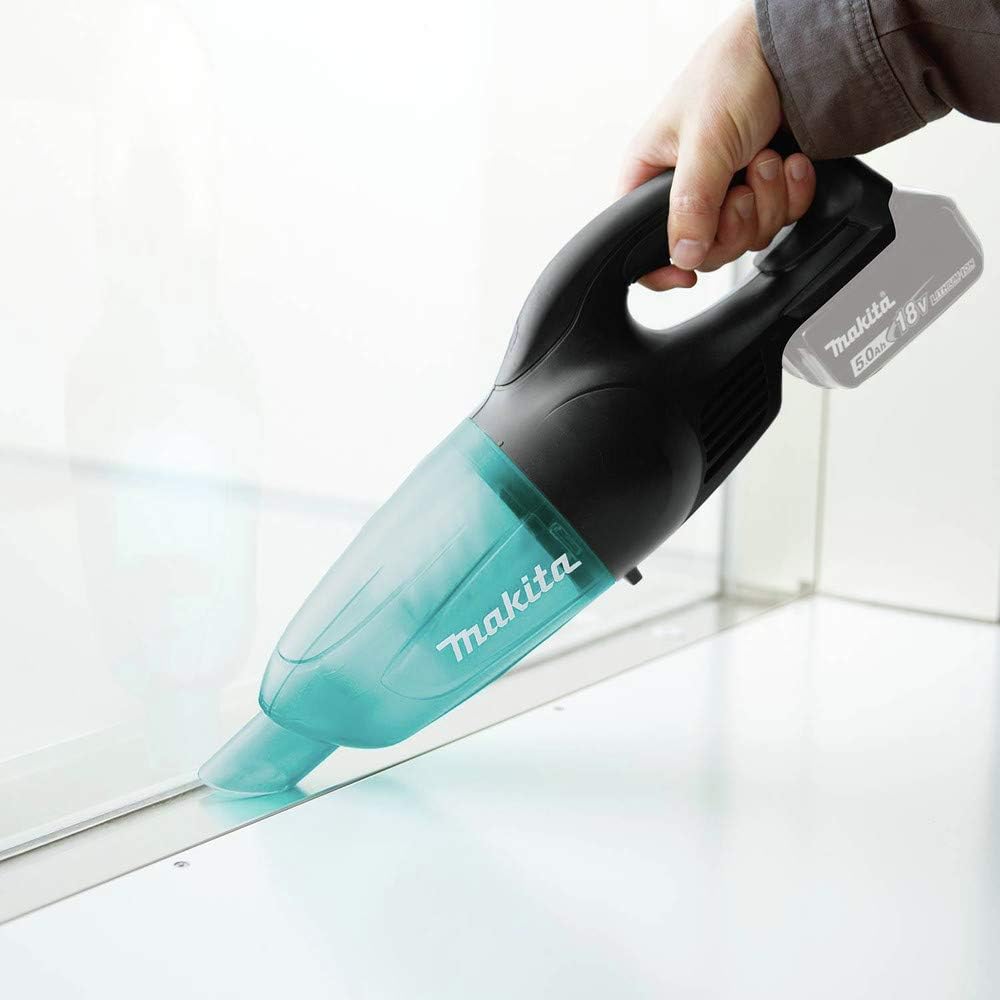 Makita XLC02ZB 18V LXT Lithium-Ion Cordless Vacuum, Tool Only